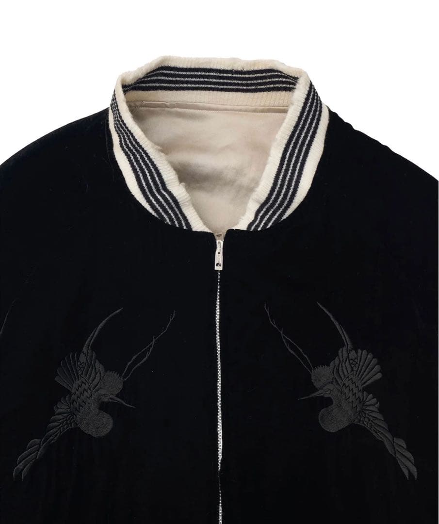 新品 ssstein ヴィンテージ加工 リバーシブル スカジャン　ケイタマルヤマ