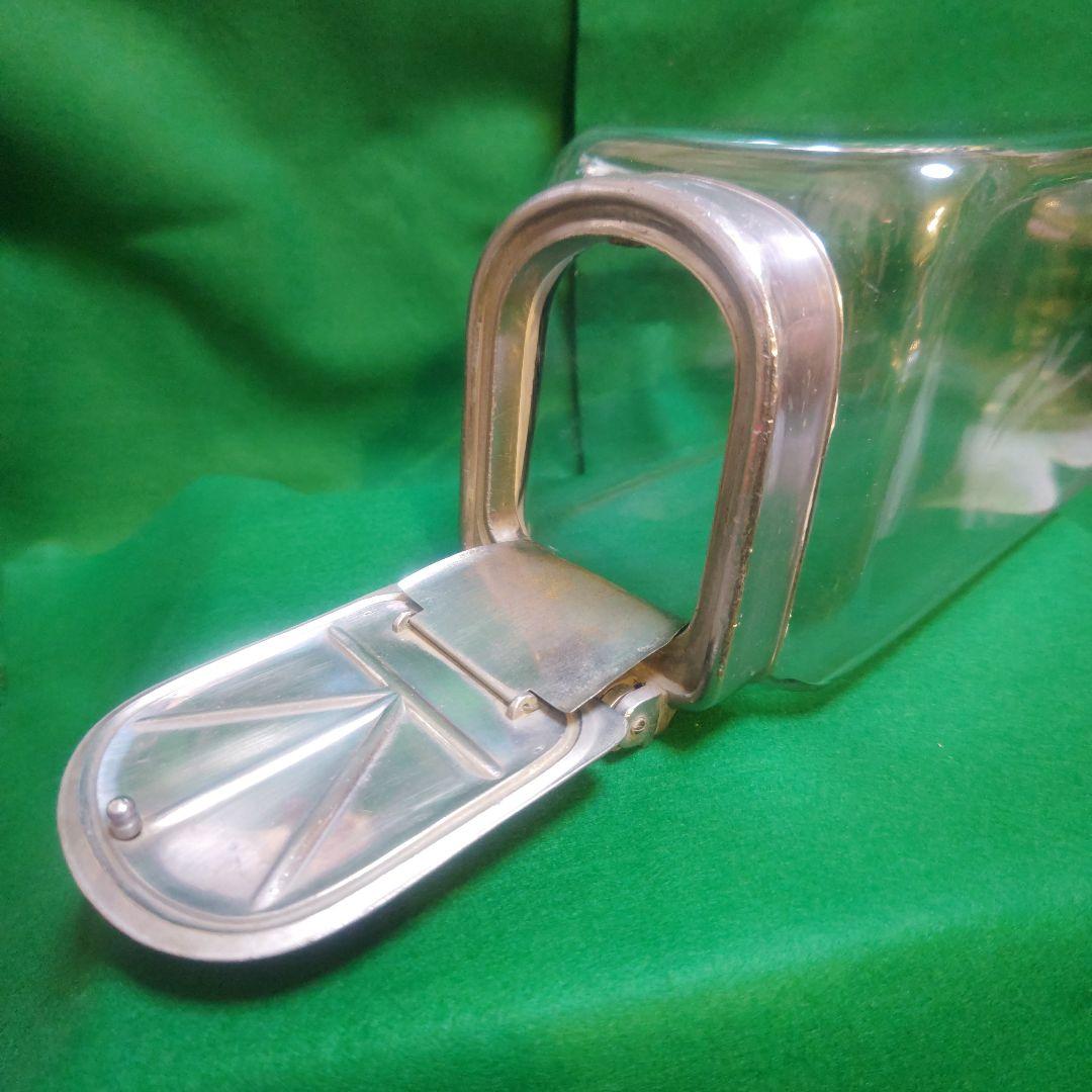 希少品 ヴィンテージ レトロBNSHOWJAR レトロガラス容器【最終価格】