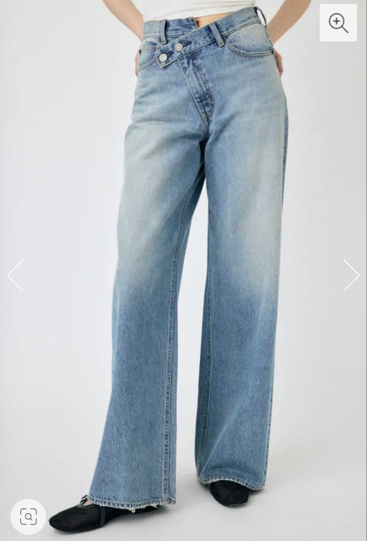 CROSS WAIST WIDE STRAIGHT サイズ2