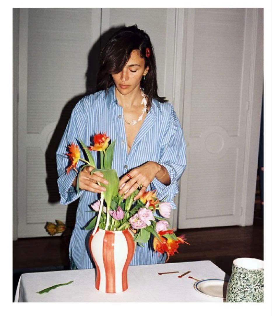 HAY 花瓶 ソブレメサ ベース　ストライプ　北欧デザイン