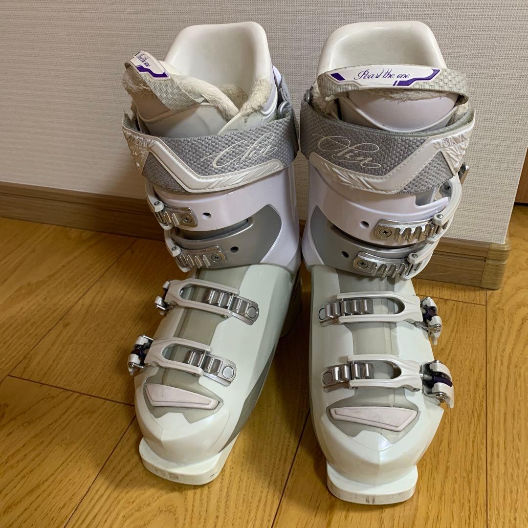 ROXY ドット柄 ショートスキー ファンスキー88 ブーツセット23〜23.5