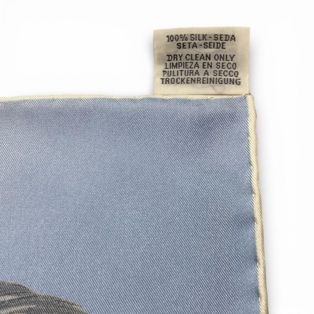 ［未使用］HERMES カレ90 ヤシの目録Index Palmarumスカーフ