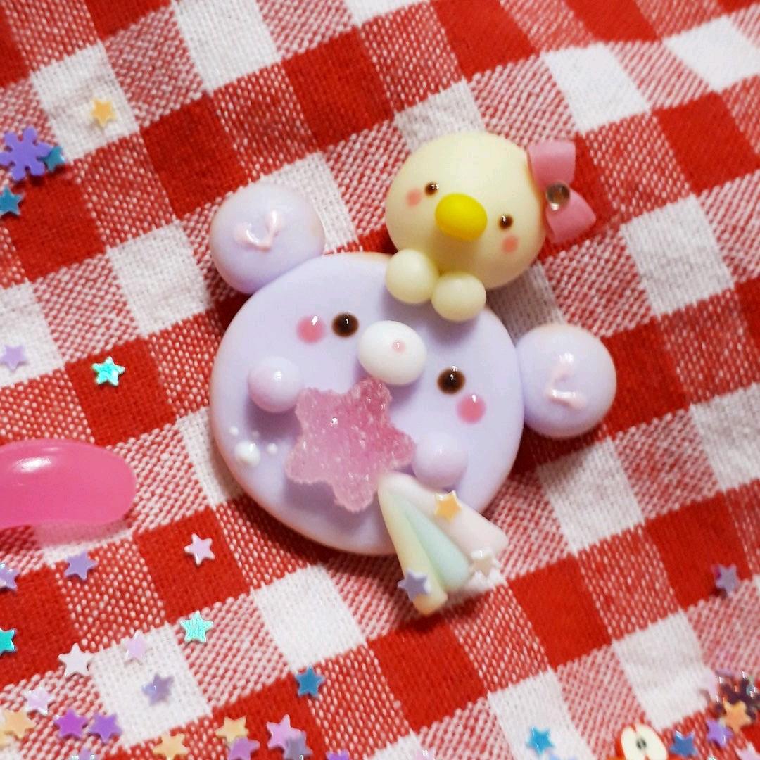 くまの流れ星クッキー☆ひよこちゃん