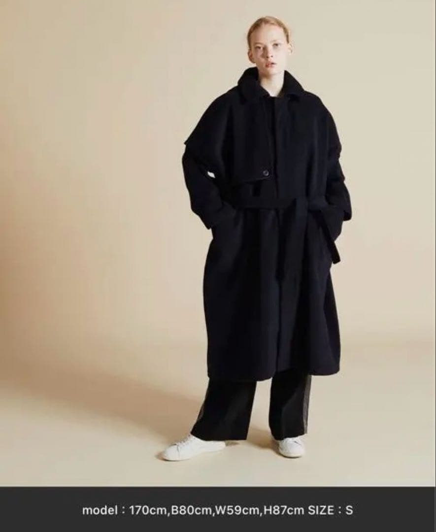 ジャケット・アウター F/CE. WOOL BONDING STAND FALL COLLAR CT