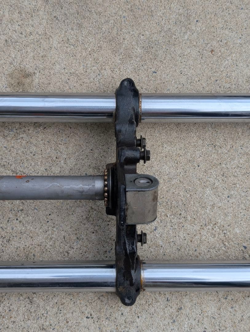 ホンダ　エイプ　タイヤ・ホイールセット　ジャンク