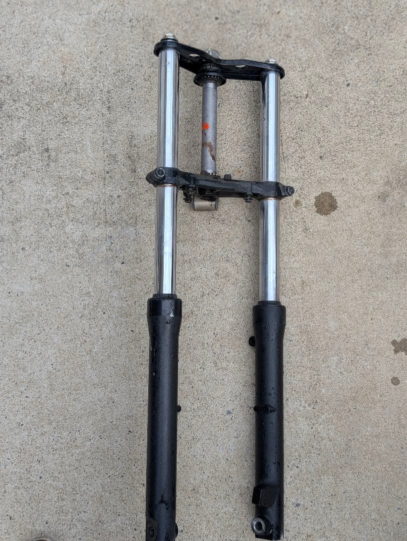 ホンダ　エイプ　タイヤ・ホイールセット　ジャンク