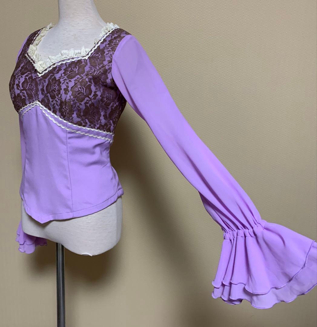 フラメンコ衣装　ソニアジョーンズ上下セットベルト付き　サイズMA