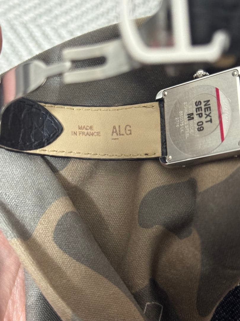 【超美品】カルティエ タンクソロ