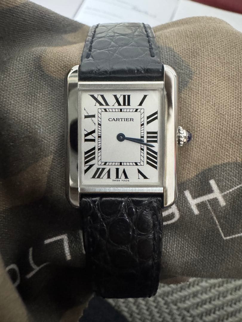 【超美品】カルティエ タンクソロ