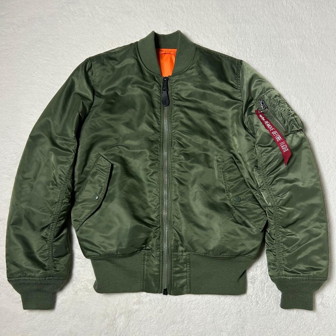 美品✨ ALPHA INDUSTRIES MA-1 フライトジャケット