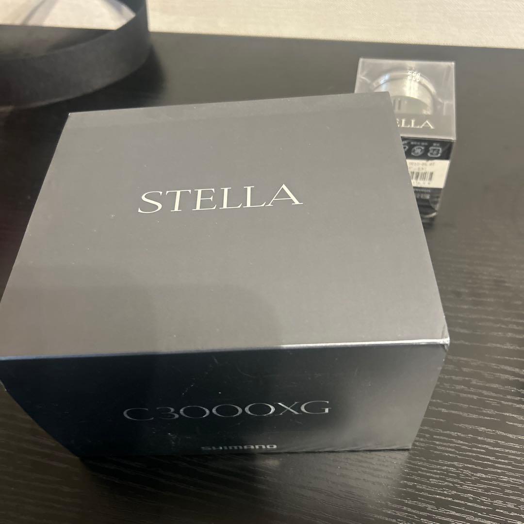 専用シマノ 22 ステラ C3000XG スピニングリール浅溝スプ−ル付き