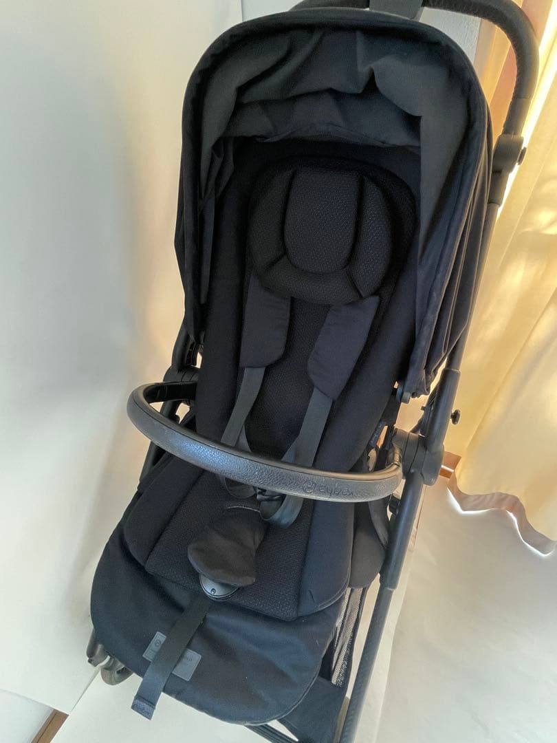 サイベックス メリオカーボン ブラック レインカバー、ドリンクホルダー付