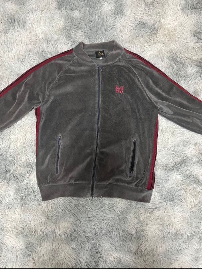 希少ニードルス 　Watson着用　ベロア　トラックジャケット　M