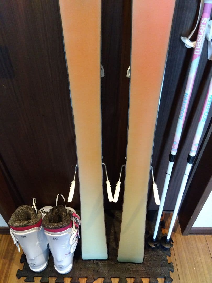 美品【ハイエンド】HEAD 学生・レディース スキーセット メンテ・WAX済み✔