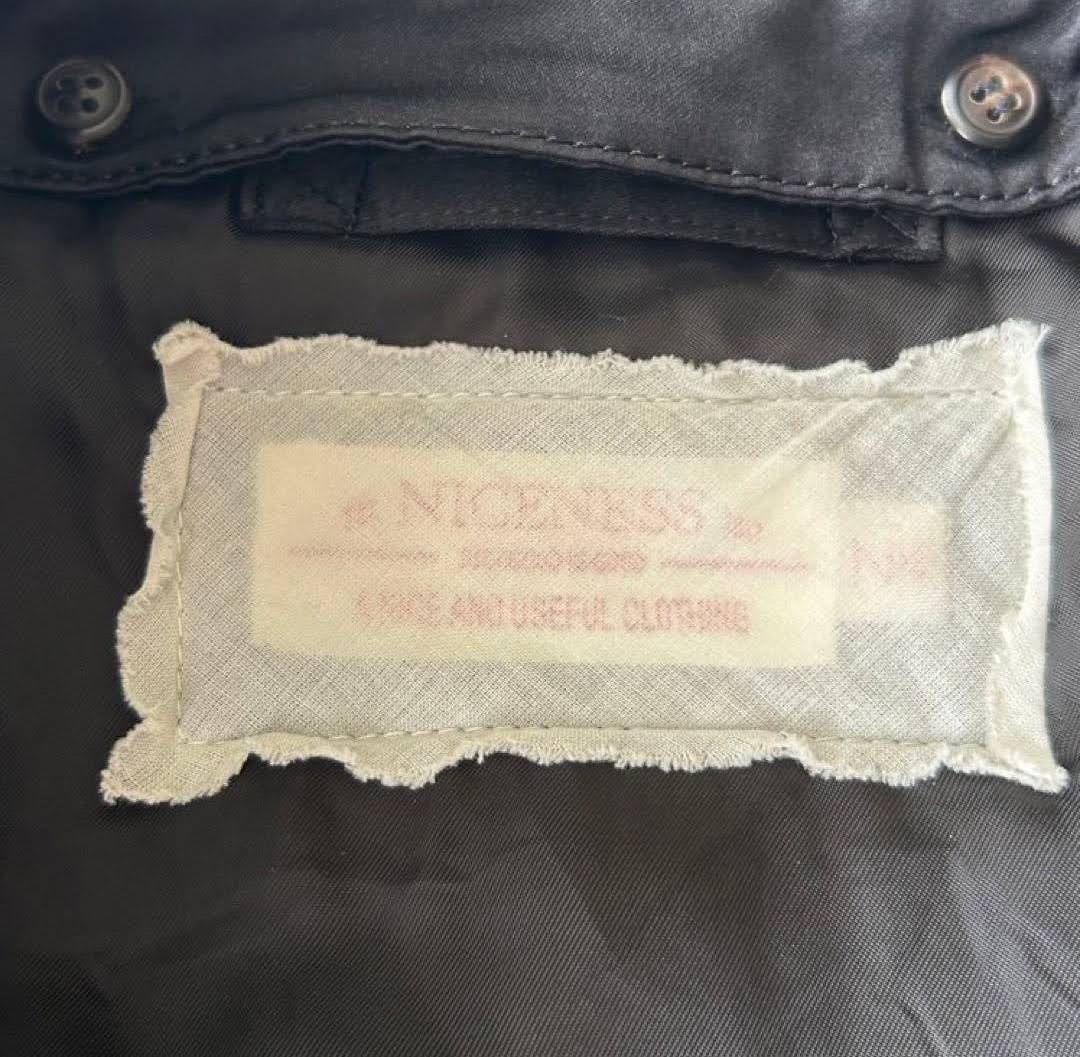 R*J様 本日0時まで NICENESS 19AW SONNY ジャケット ブル