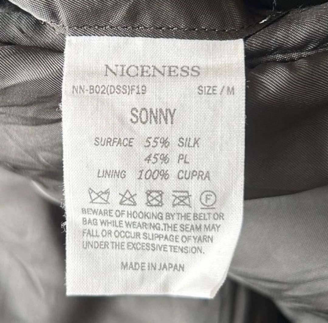 R*J様 本日0時まで NICENESS 19AW SONNY ジャケット ブル