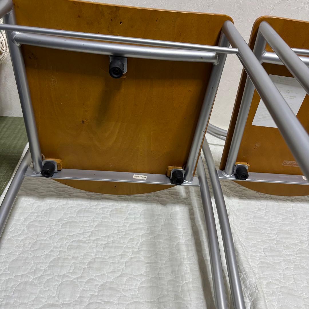 【2脚セット】Calligaris カリガリス　ダイニングチェア　モダン　北欧