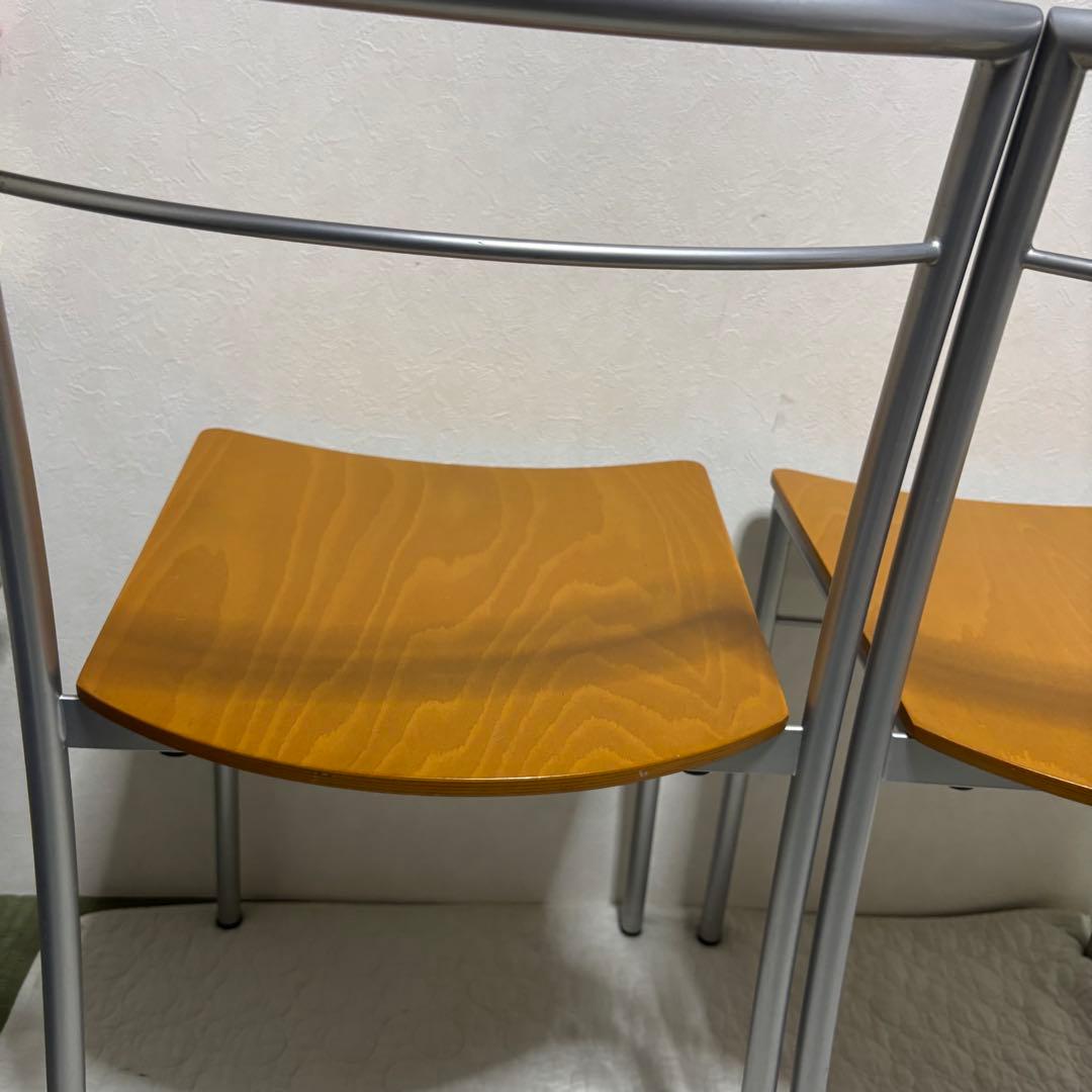 【2脚セット】Calligaris カリガリス　ダイニングチェア　モダン　北欧