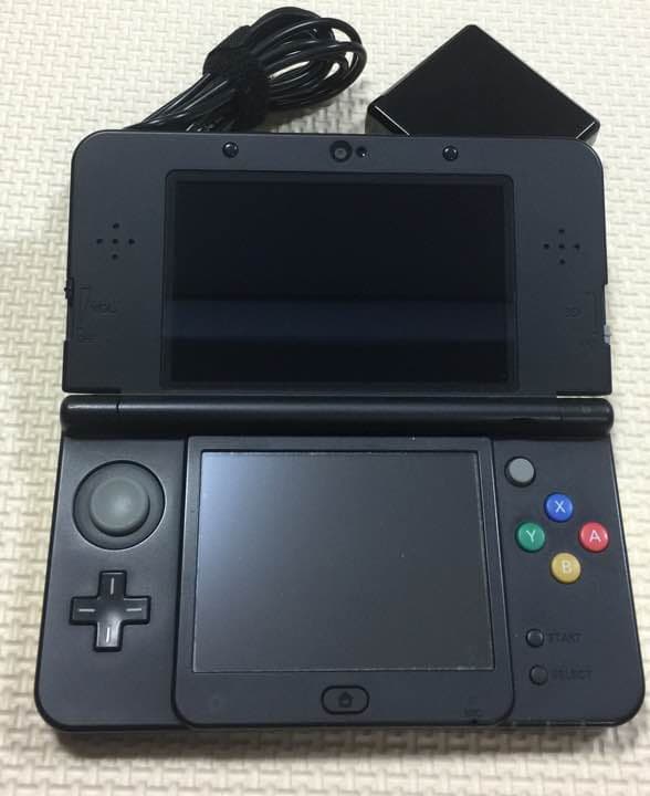 New 3DS 本体「動作品」ブラック 充電器付き