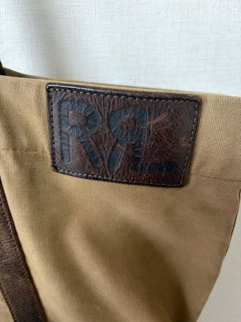 RRL ダブルアールエル キャンバスレザー トートバッグ s2w8 ネペンテス