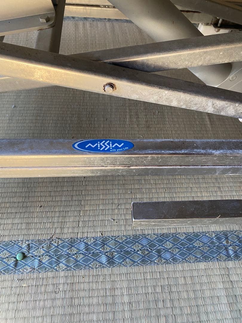 nissin 浴室用　ストレッチャー　入浴介助　昇降式　日進医療器