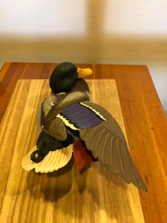 鴨の石像(デコイ)