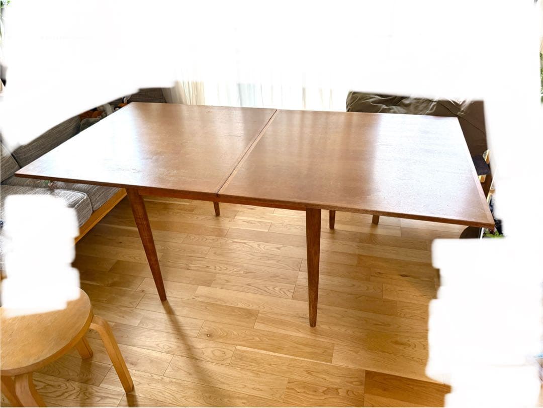 北欧ヴィンテージ ダイニングテーブル　バタフライ　90cm　スローハウス