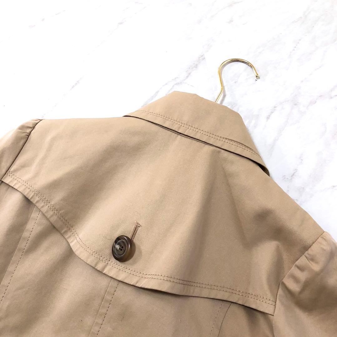 【極美品✨️BURBERRY】 ノバチェック フォックスファー トレンチコート