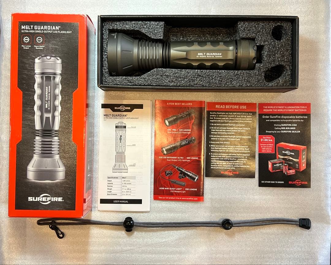 【再々値下げ】SureFire M6LT-B Guardian フラッシュライト