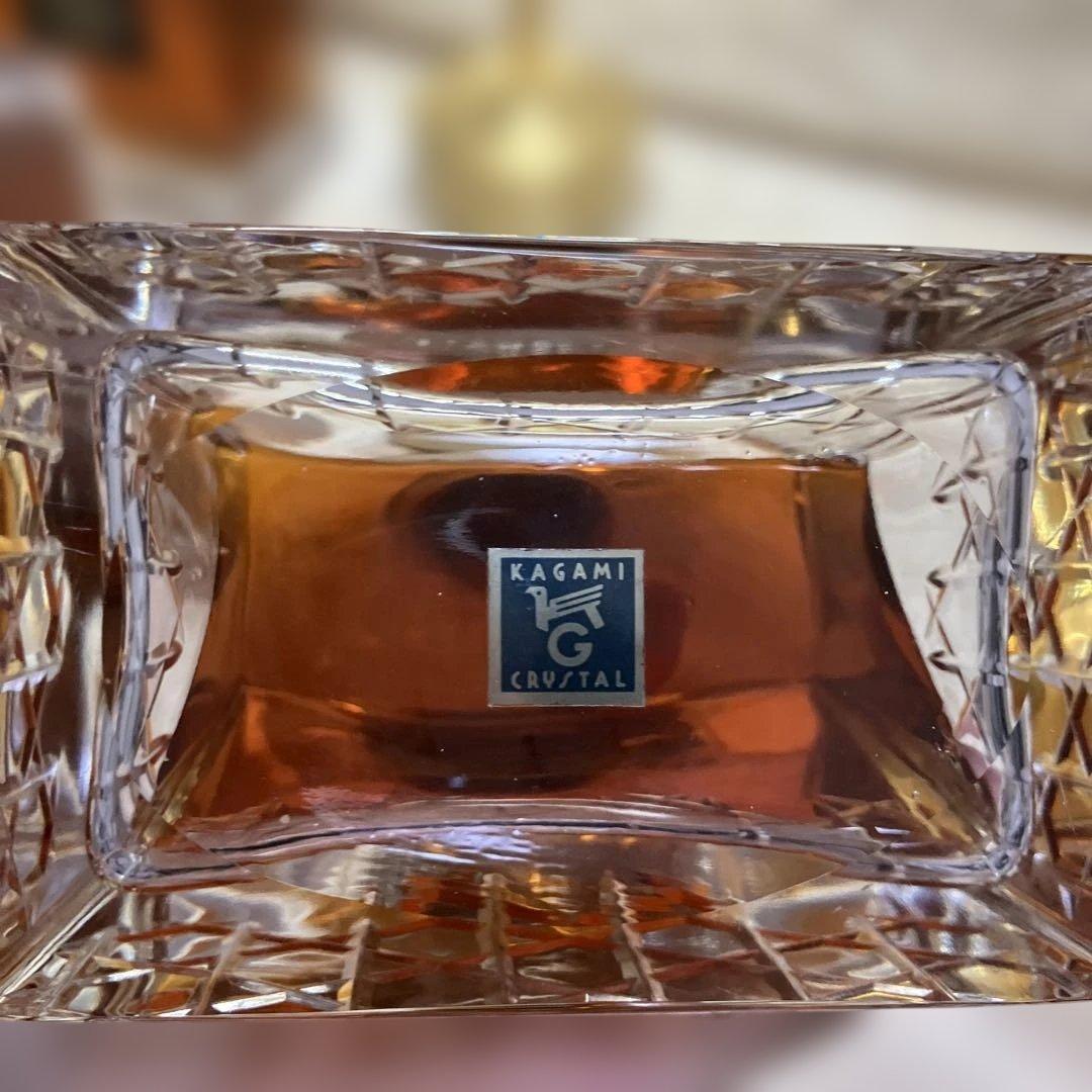 【希少・未開栓】インペリアル カガミクリスタル ウイスキー特級 擦り傷あり