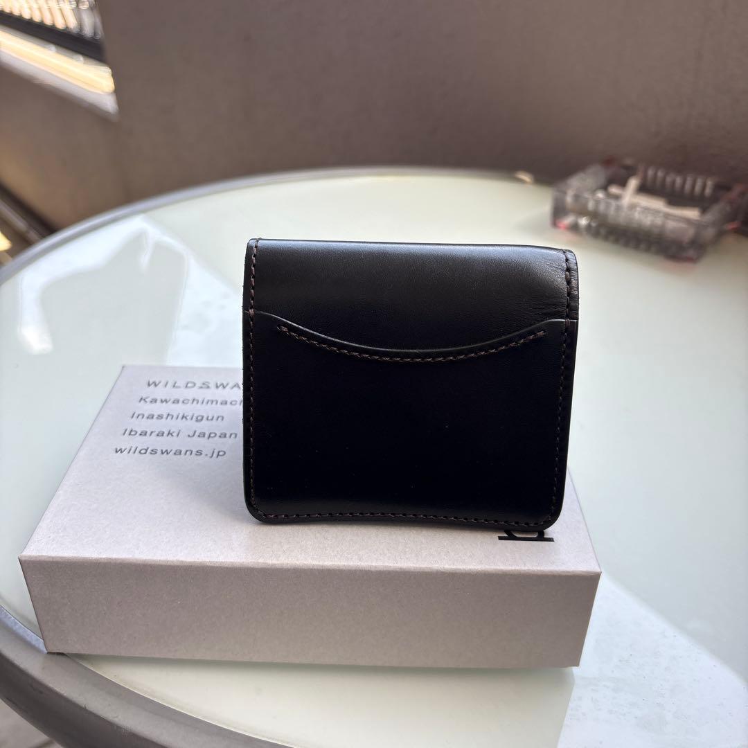 WILDSWANS ブラック　サドルレザー　パーム V2