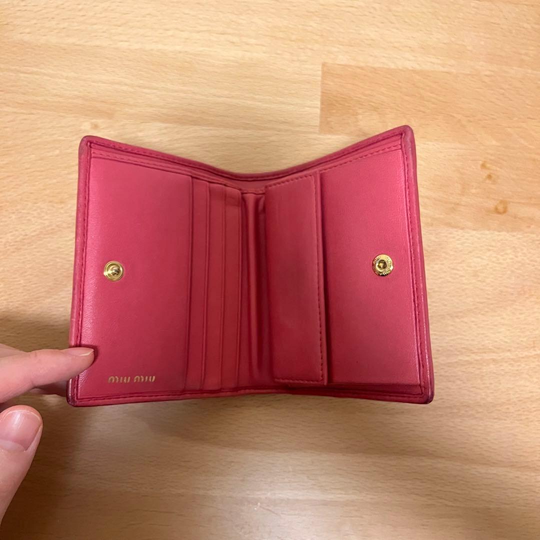 Miu Miu ピンク マテラッセ