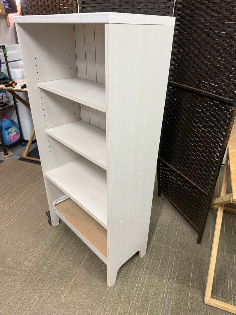 【洗浄消毒作業済】ニトリ　フリーラック　マリーナ　SEA1260HWW&BL