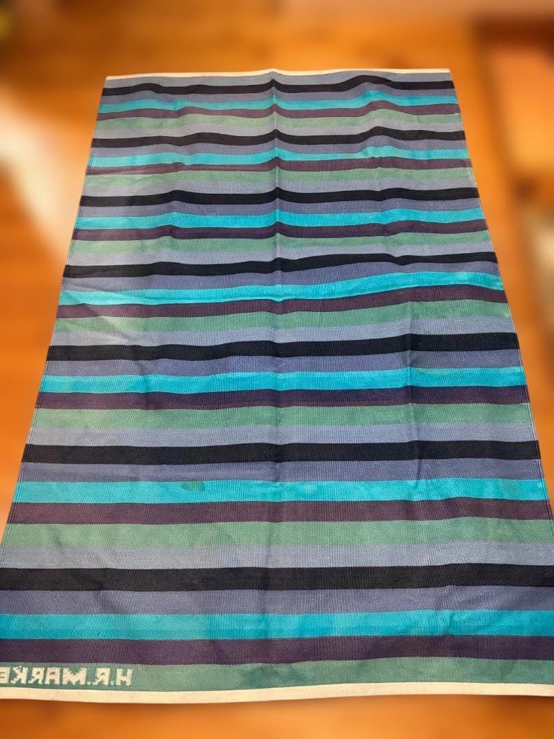 H.R. MARKET ストライプ　ラグマット