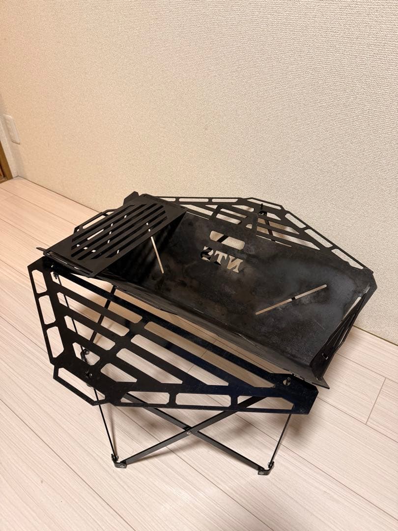 ネイチャートーンズ フュージョングリルツイン 焚き火台＋オプション天板セット