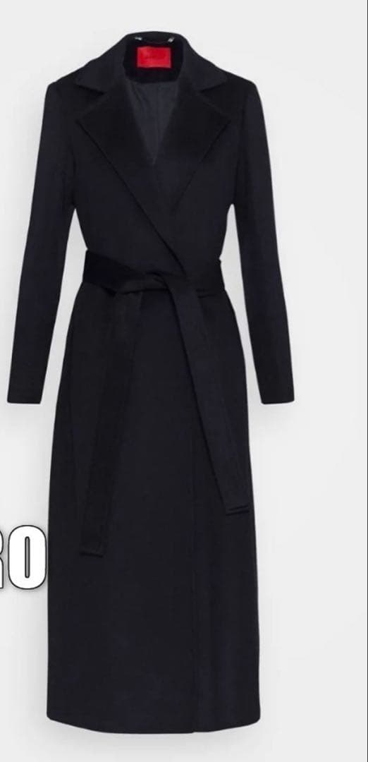 MAX&Co. ☆ロング ベルト ウール コートLONGRUN