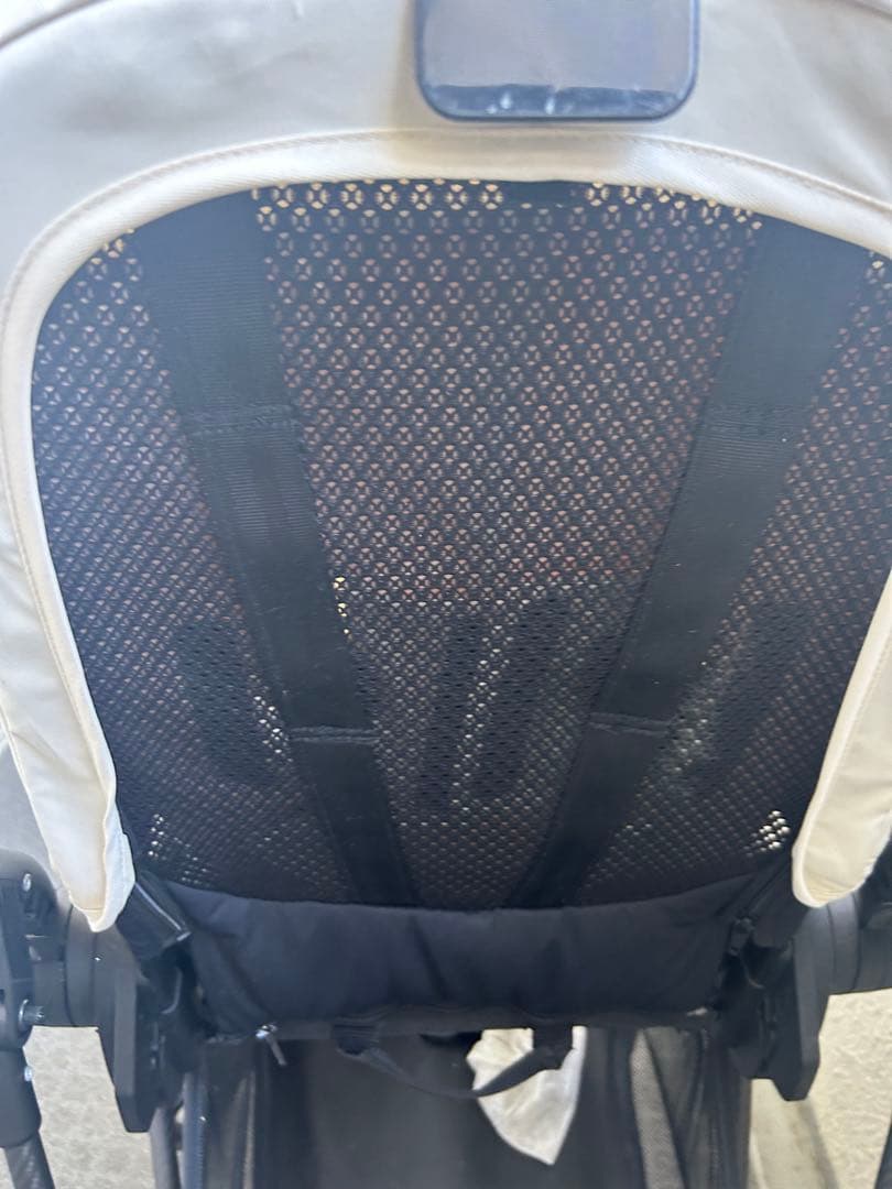 【超美品】送料込！サイベックスメリオ 伊勢丹限定ホワイトレインカバーなど付属品有