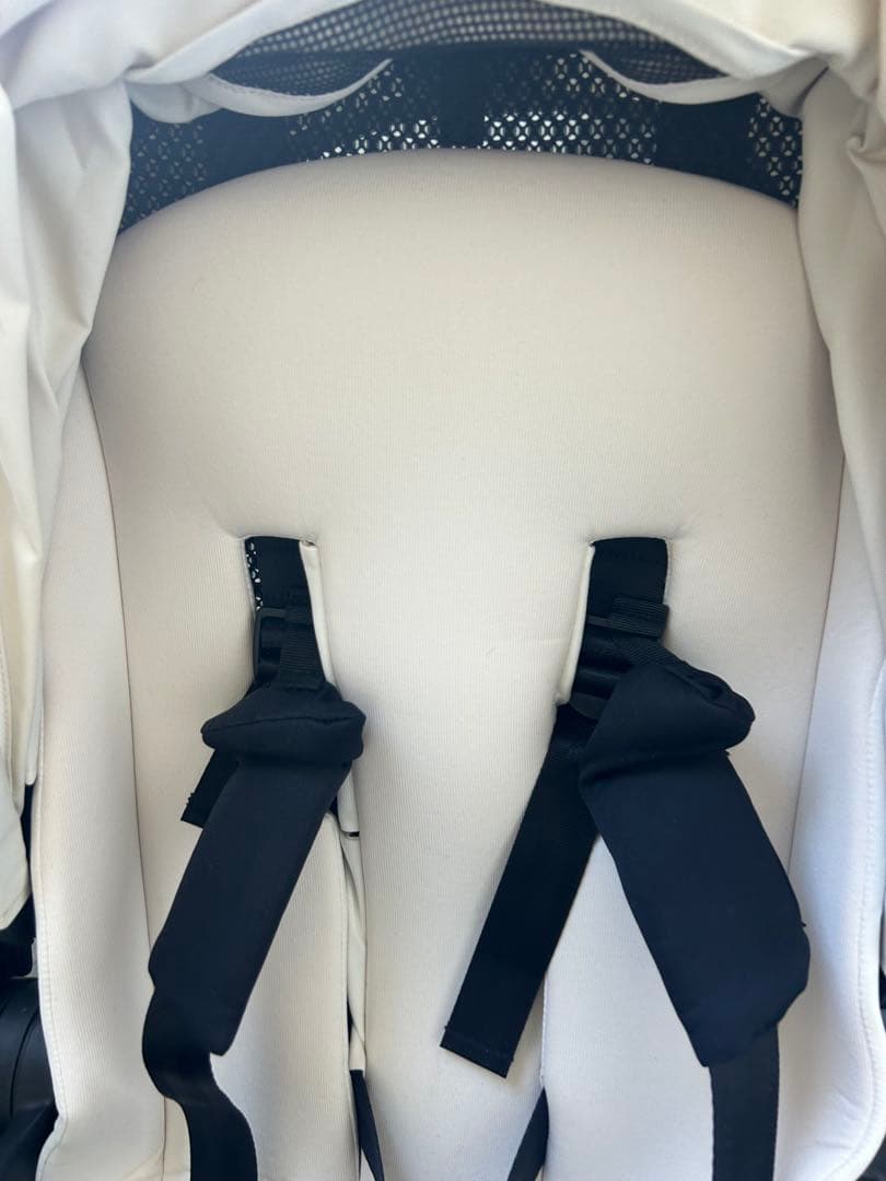 【超美品】送料込！サイベックスメリオ 伊勢丹限定ホワイトレインカバーなど付属品有