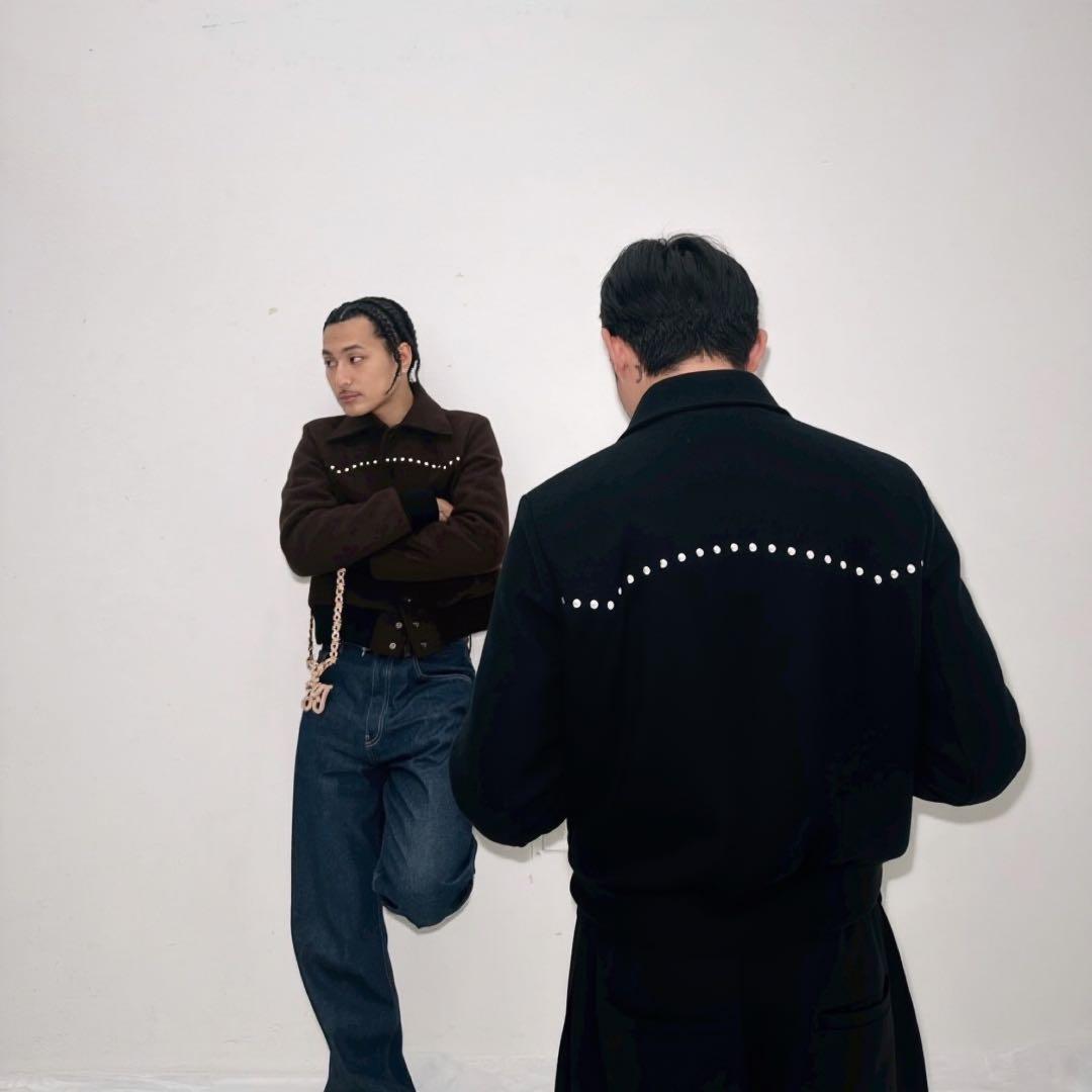 ジャケット・アウター LAMERSPHERE Studs Jacket (made in Japan)