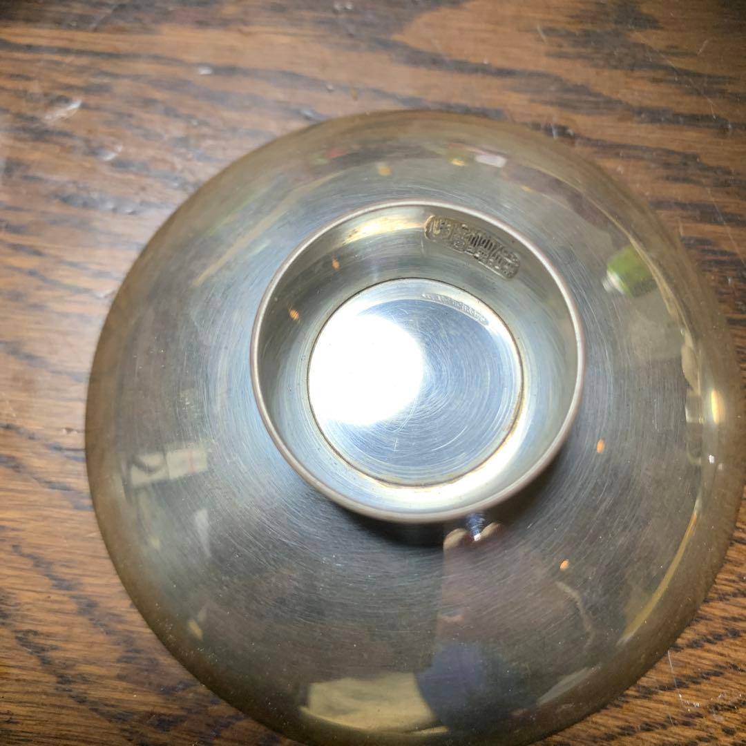 嵐山電車軌道株式會社とあります　鉄道関係の酒盃みたいですね