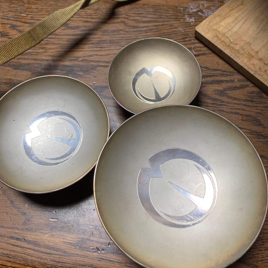 嵐山電車軌道株式會社とあります　鉄道関係の酒盃みたいですね