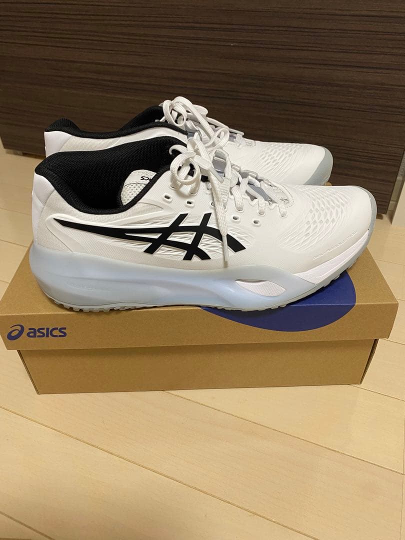 【極美品】アシックス　テニスシューズ　ゲルレゾリューションX OC　27センチ