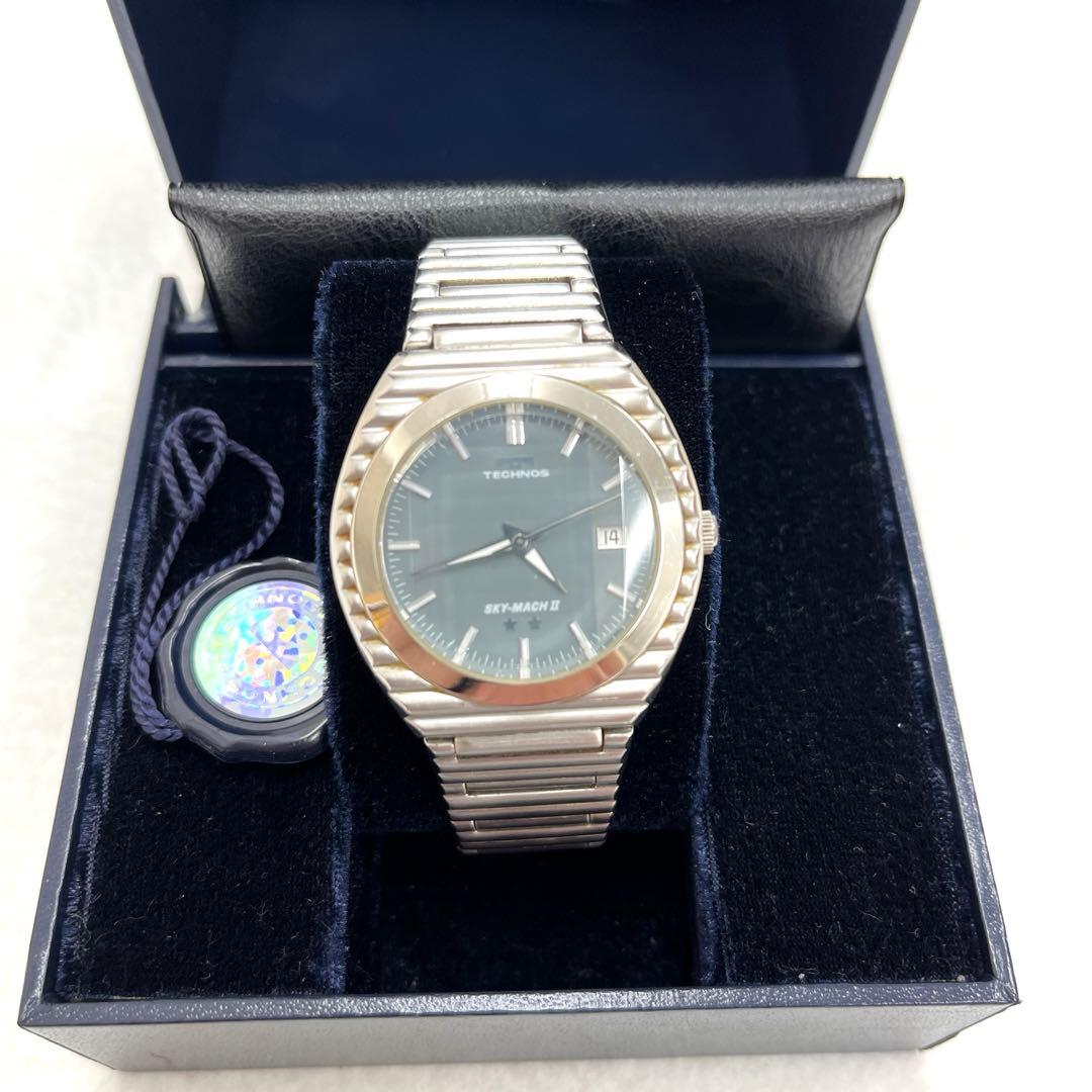 【T】美品✨TECHNOS SKY-MASH II シルバー　 不動