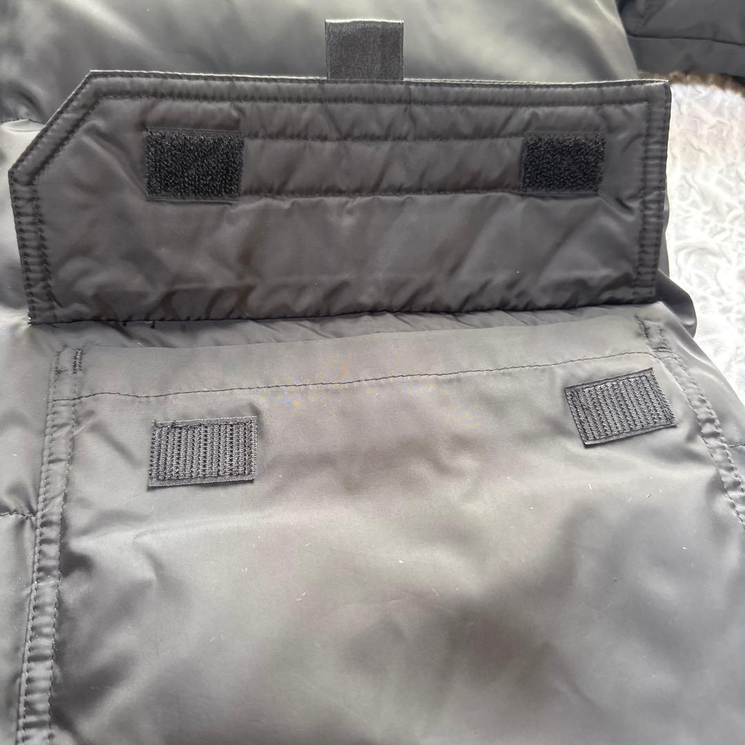 美品/Puma プーマ　黒 ブラック ダウン　ロングコート　ベンチコート　M