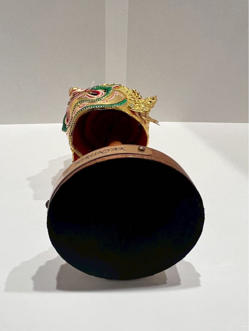 レア物タイ伝統 仮面舞踊 コーン マスク オブジェ