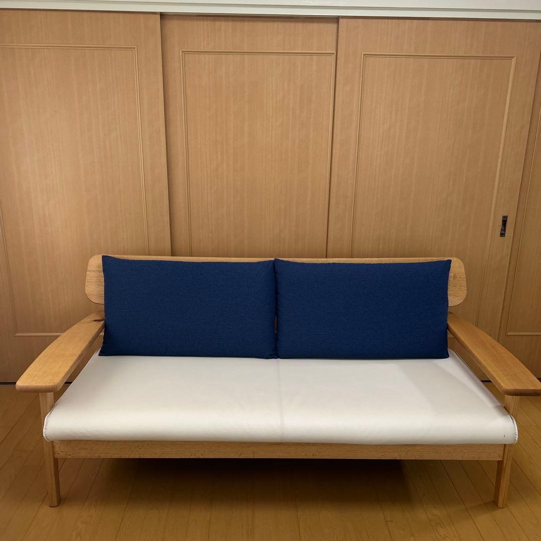 カリモク　ソファー　3人掛け