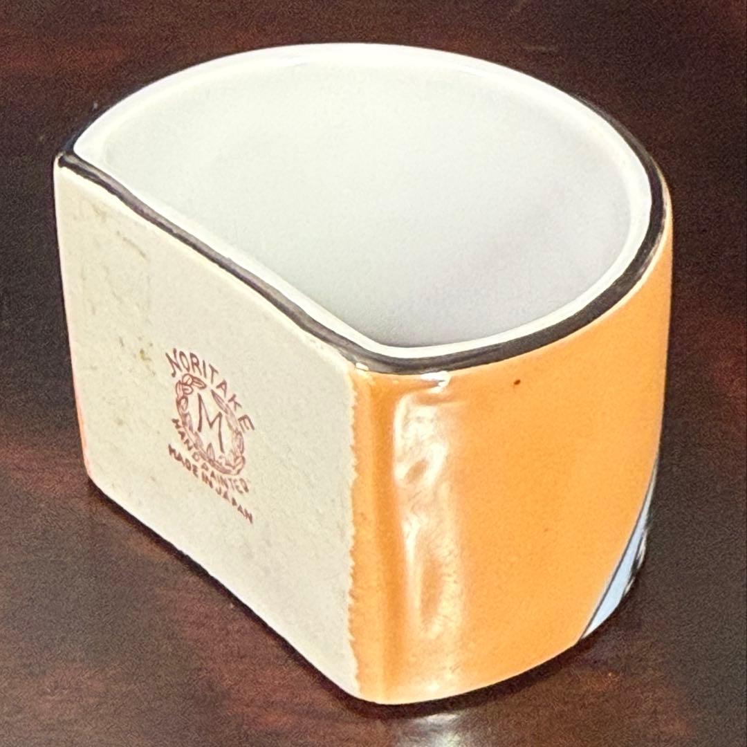 【激レア】オールドノリタケ アールデコ ラスター彩 ナプキンリング ペア紳士淑女