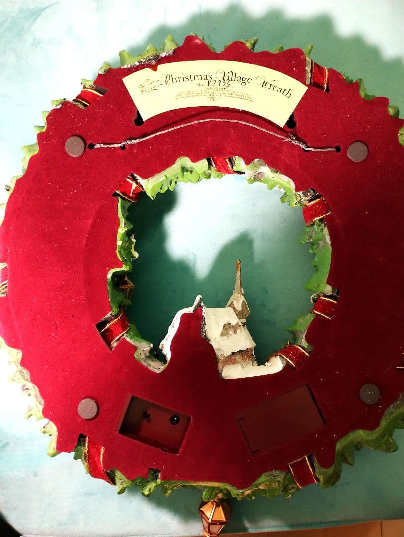 【ゆいママ様】トーマスキンケード リース ビクトリア朝のクリスマスビレッジ