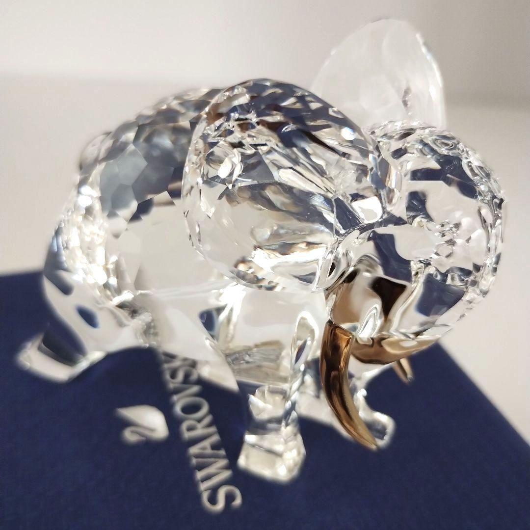 新品♥激安 スワロフスキー 象 African Sunset ゾウ Hami