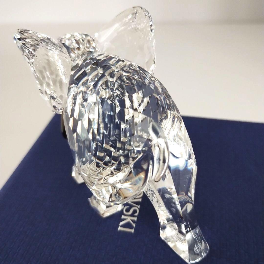 新品♥激安 スワロフスキー 象 African Sunset ゾウ Hami